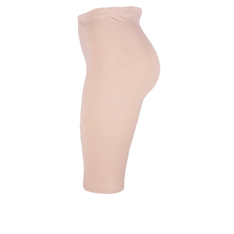 REDTAG Beige Training Shorts for Women