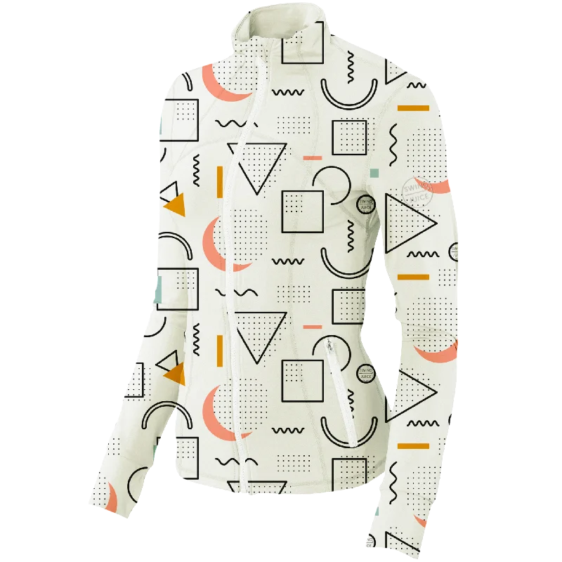 Golf 90's Golf Women's Full Zip by SwingJuice LLC