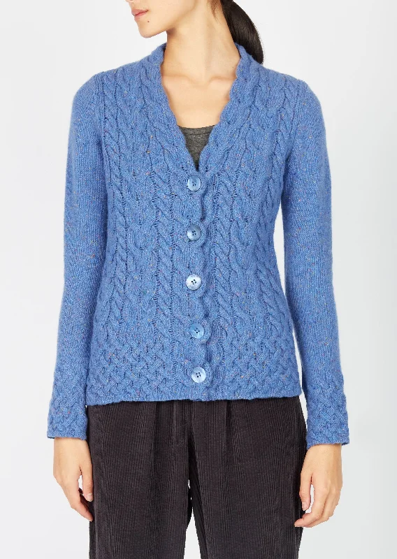 IrelandsEye Horseshoe Aran Cardigan | Marina