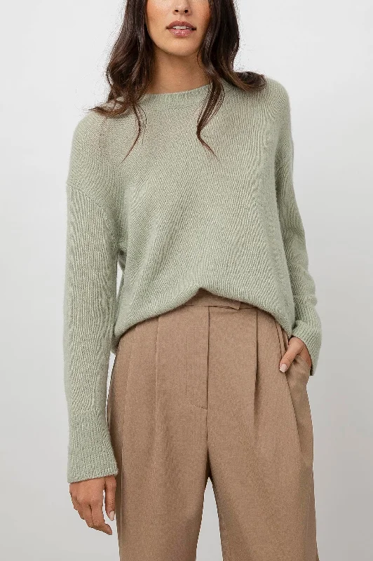 JUNO SWEATER - GREEN TEA