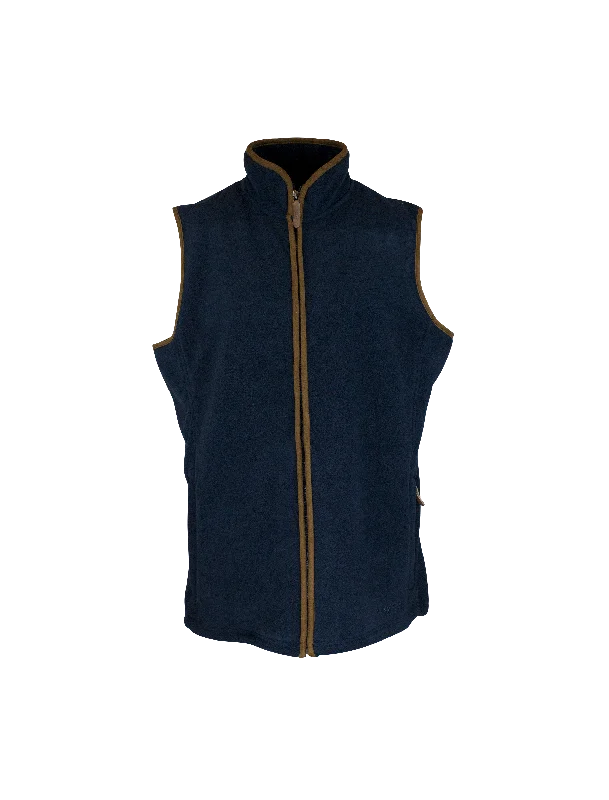 LF201 - Ladie's Fleece Gilet - NAVY