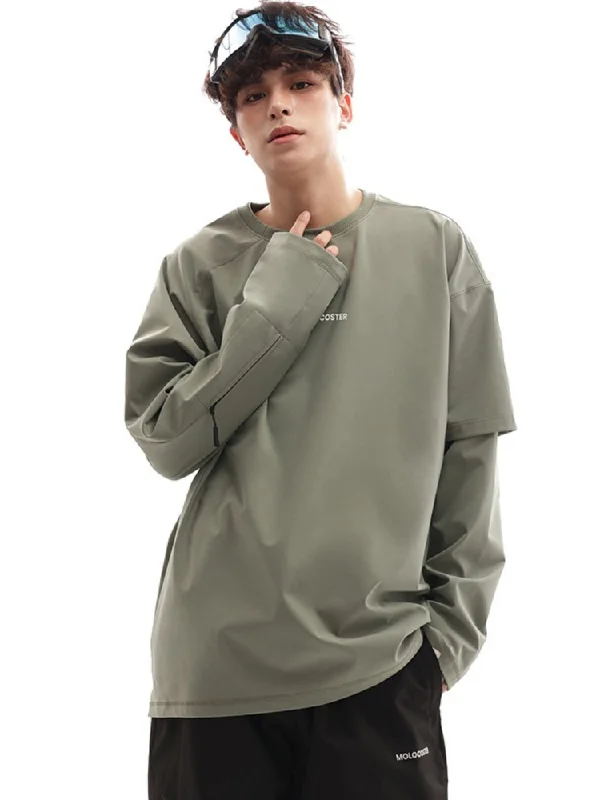 Molocoster Double Layer Sleeves Hoodie - Unisex