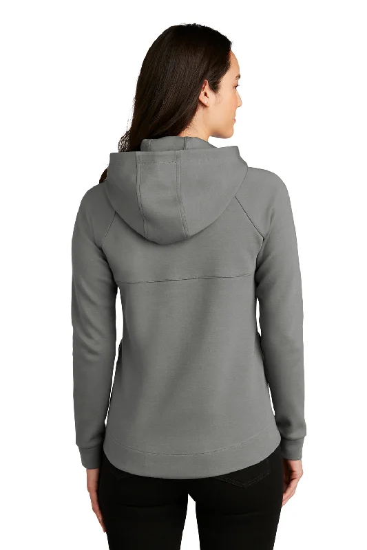 Ogio Womens Bolt Full Zip Hooded Sweatshirt Hoodie - Turbo Grey