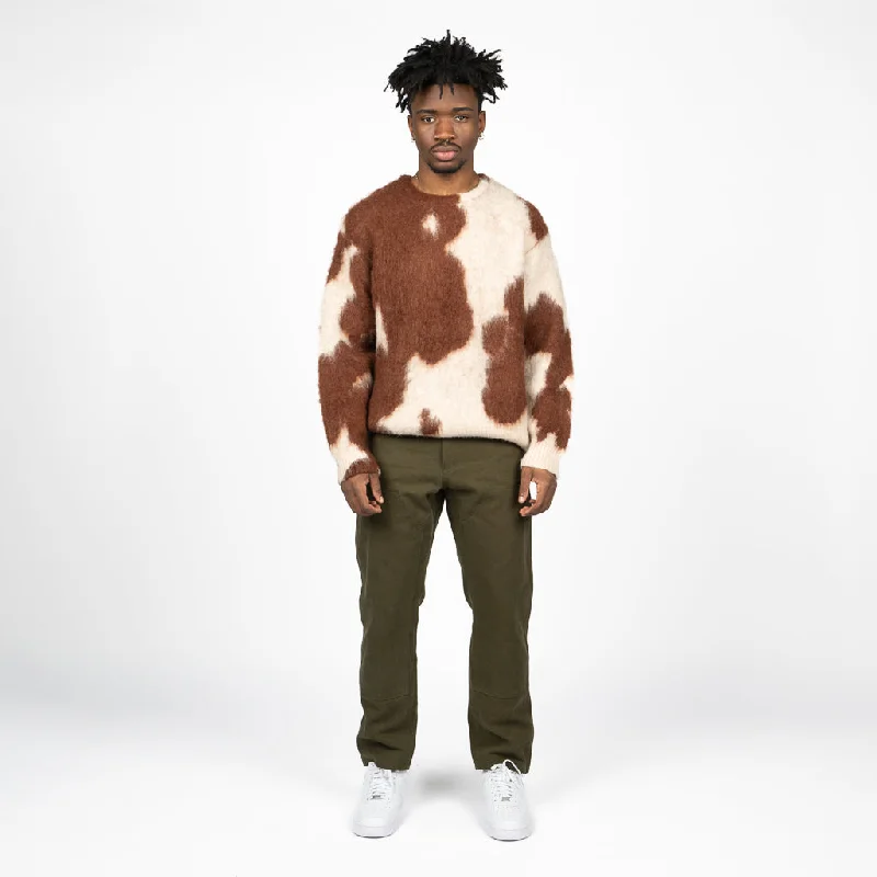 One Of These Days Horse Coat Sweater - Bone/Brown