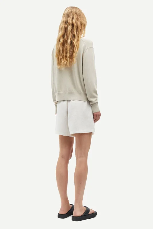 Samsøe Samsøe Sawada Polo Knit Jumper - Moonstruck