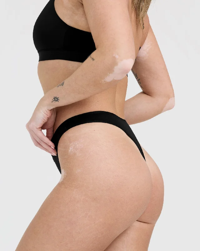 Silhouette Thong | Black