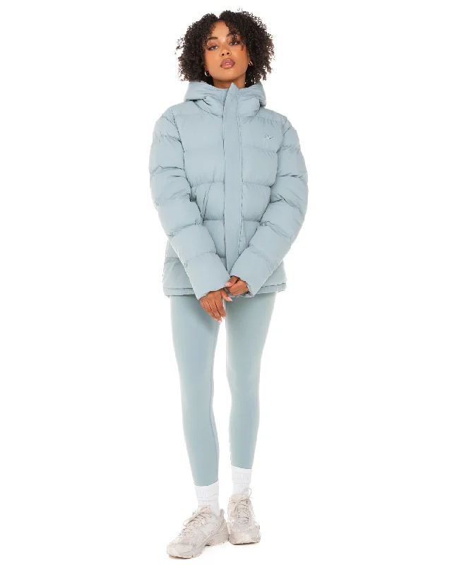 Unisex Puffer Jacket - Sea Foam