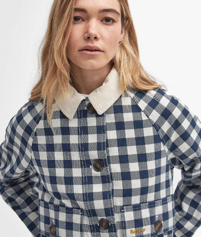 Maddison Gingham Casual Jacket - Multi