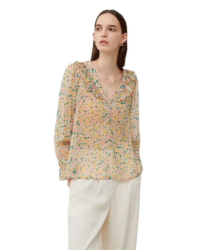 Aleezia Hallie Crinkle Shirt - Multi