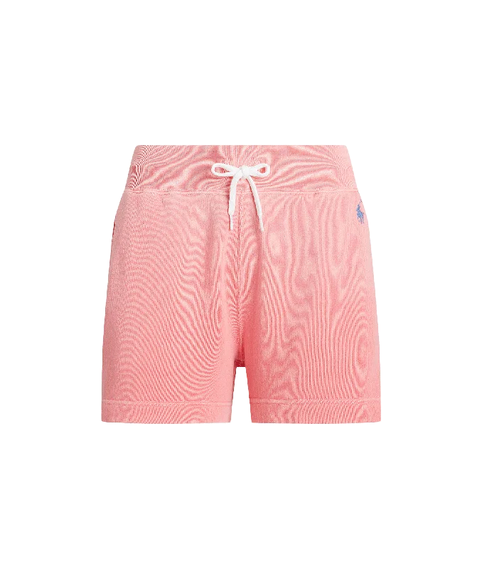 Fleece Drawstring Short - Pink