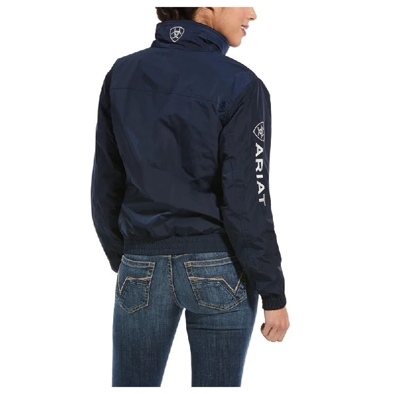 10001713 Ariat Women's Insulated Stable Jacket - Navy