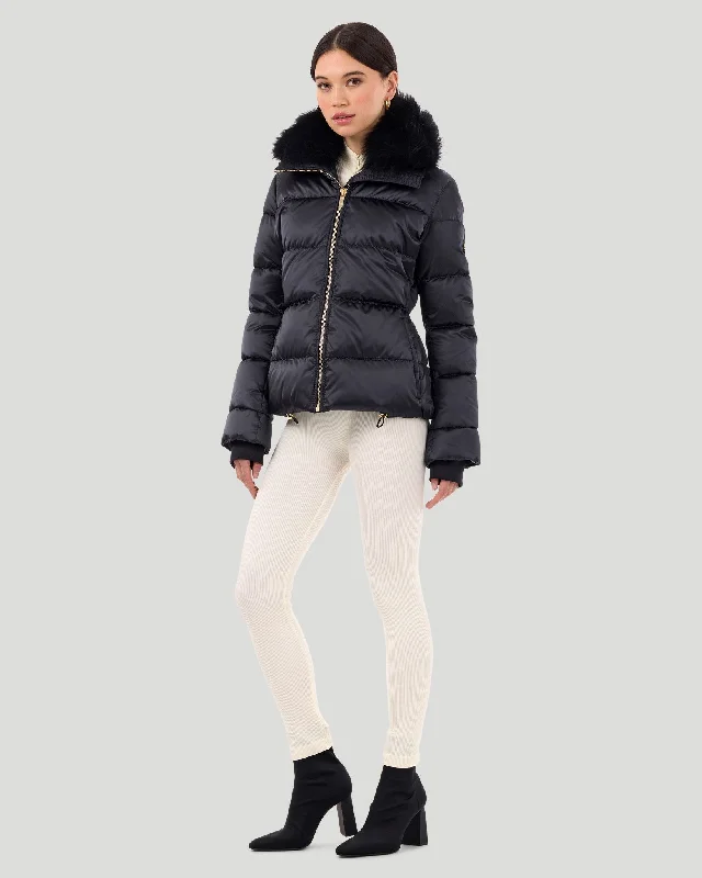 Après-Ski Jacket With Detachable Toscana Shearling Lamb Collar