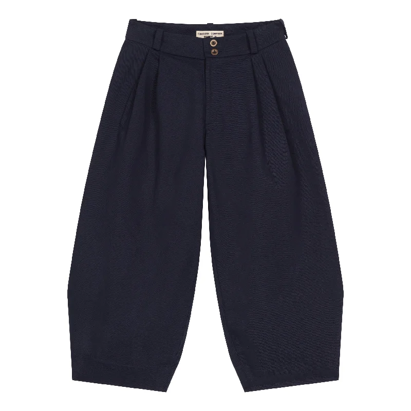 Dutch Trouser in Navy Cotton Drill