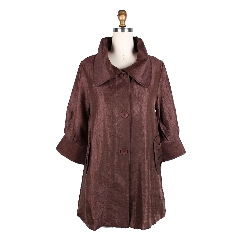 Damee Signature Swing Jacket in Espresso - 200-ESP