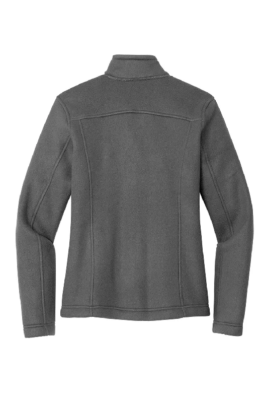 Eddie Bauer Womens Full Zip Fleece Jacket - Steel Grey