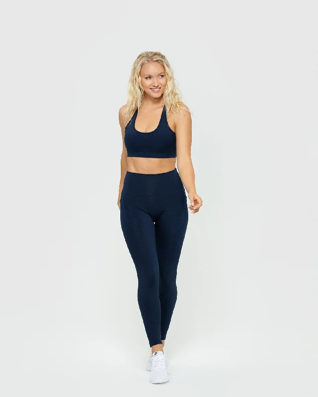 Essential Leggings with Pockets | Sapphire Blue