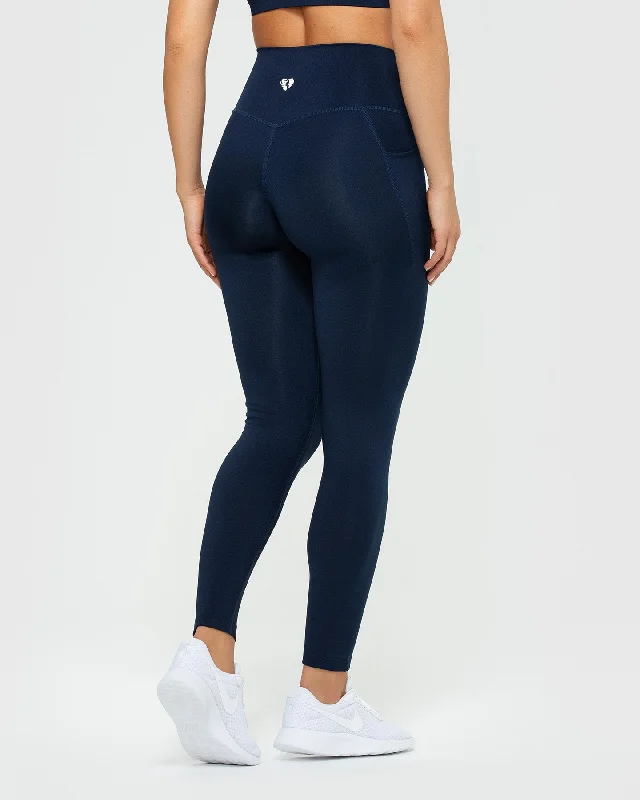 Essential Leggings with Pockets | Sapphire Blue