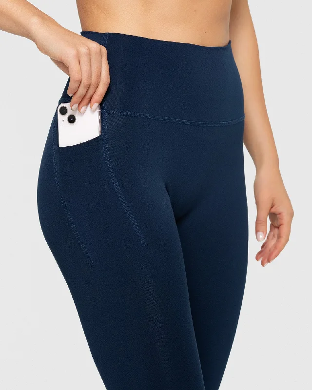 Essential Leggings with Pockets | Sapphire Blue