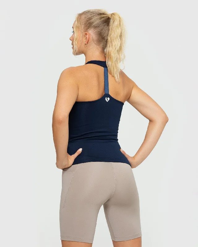 Essential Second Skin 2-Layer Tank | Sapphire Blue