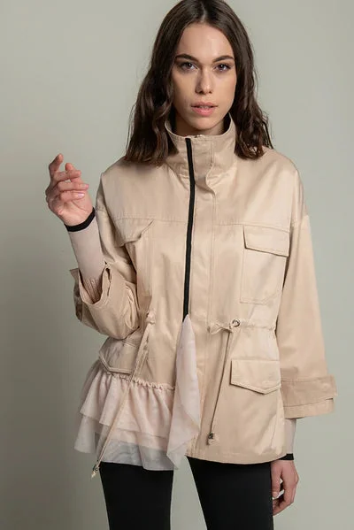 Goa Goa Beige Saharan Jacket