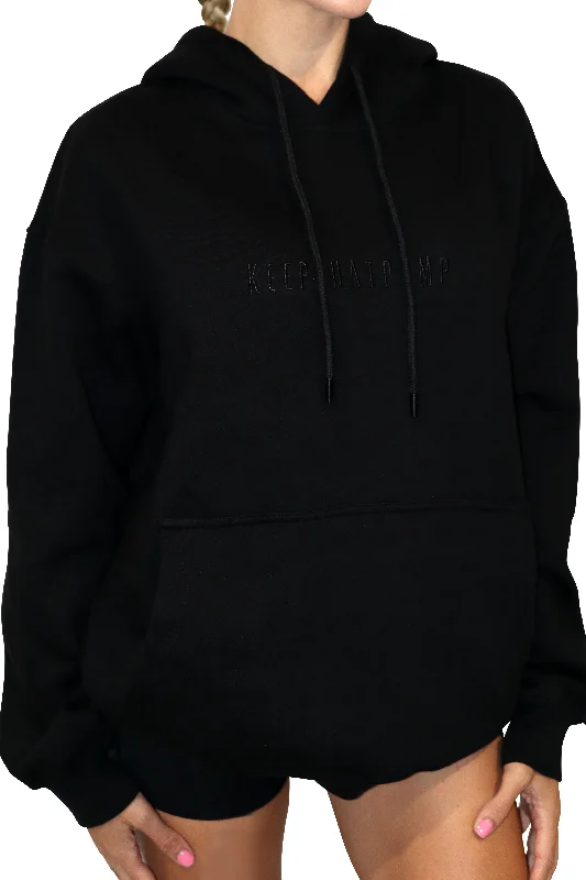 KTP OVERSIZED HOODIE - BLACK