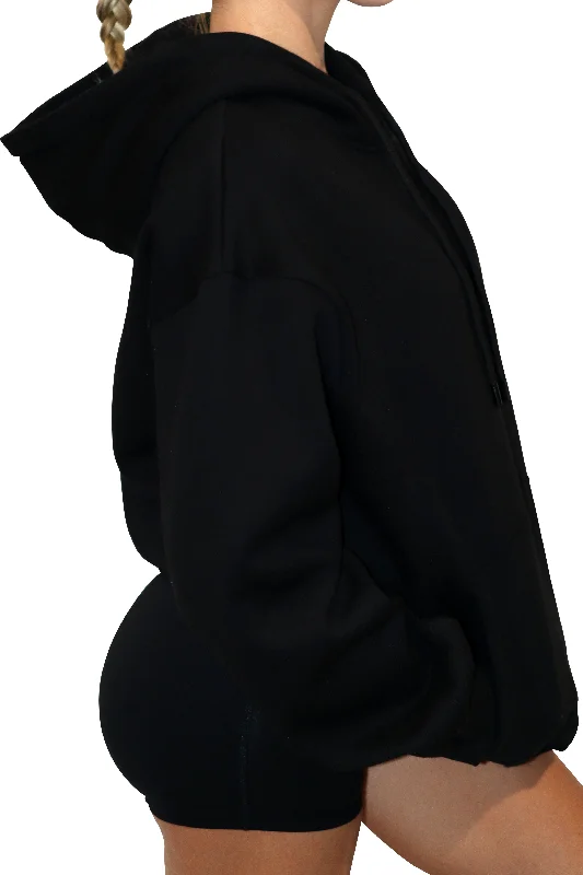 KTP OVERSIZED HOODIE - BLACK