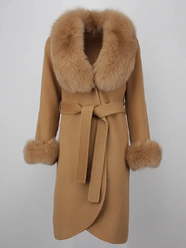 London Cashmere Wrap Coat