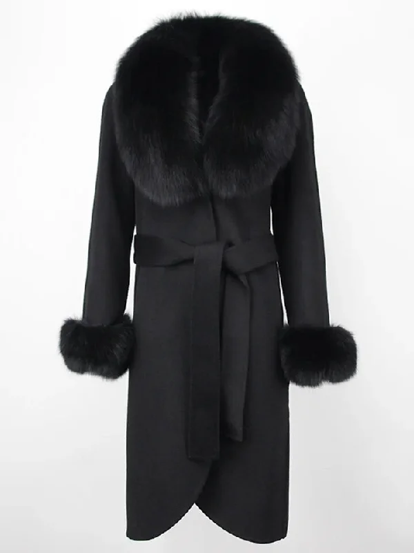 London Cashmere Wrap Coat