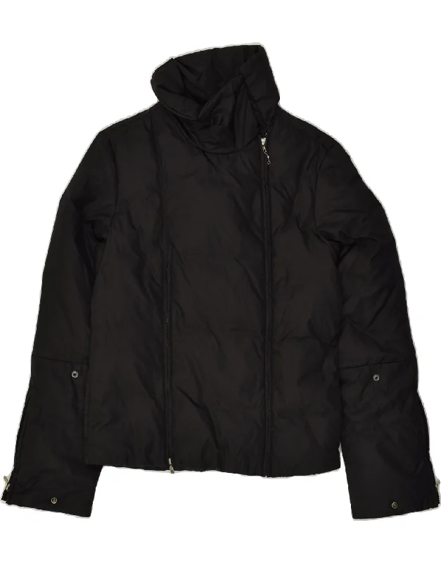 NORTH SAILS Womens Padded Jacket UK 10 Small Black Polyamide