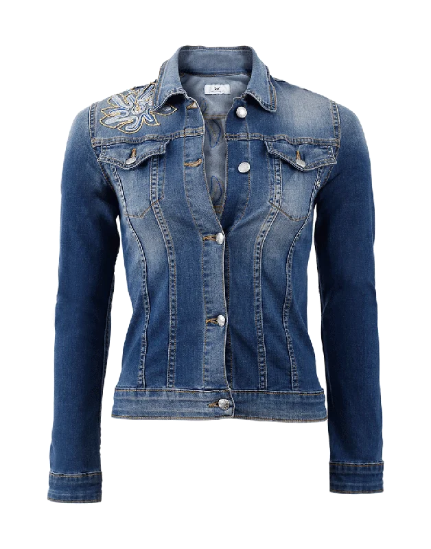 Stretch Denim Jacket