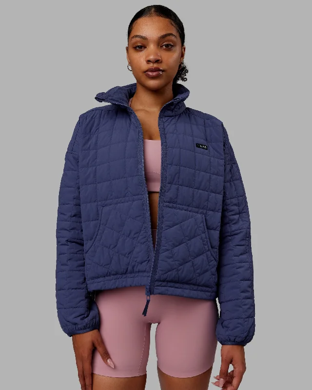 Thrive Packable Jacket - Future Dusk