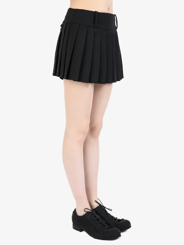 VETEMENTS Women School Girl Mini Skirt