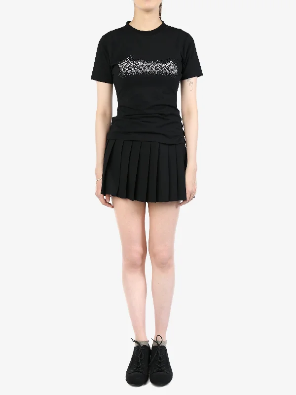 VETEMENTS Women School Girl Mini Skirt