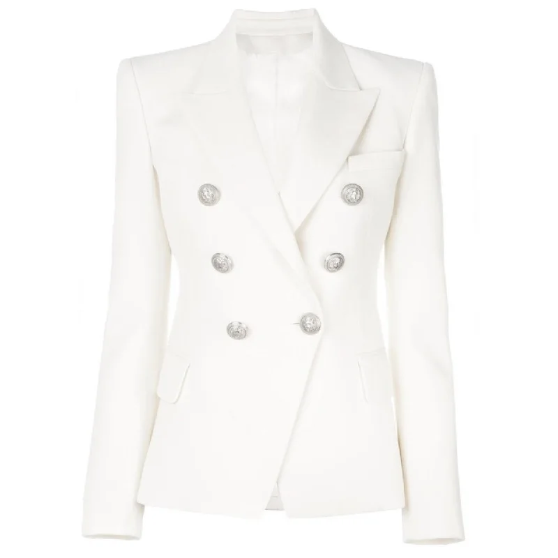 Windsor Blazer Oyster White