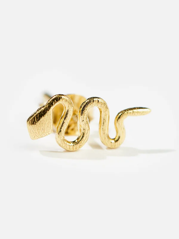 BELLEROSE X VADI JEWELS | SERPENT STUD EARRING