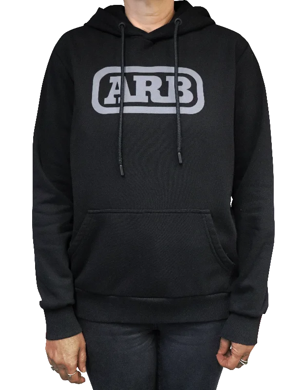 ARB Core Mid-Weight Hoodie - BLACK - Women's