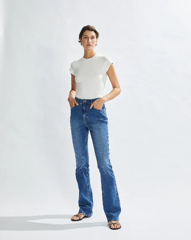 Bodie Jeans Blue Cropped