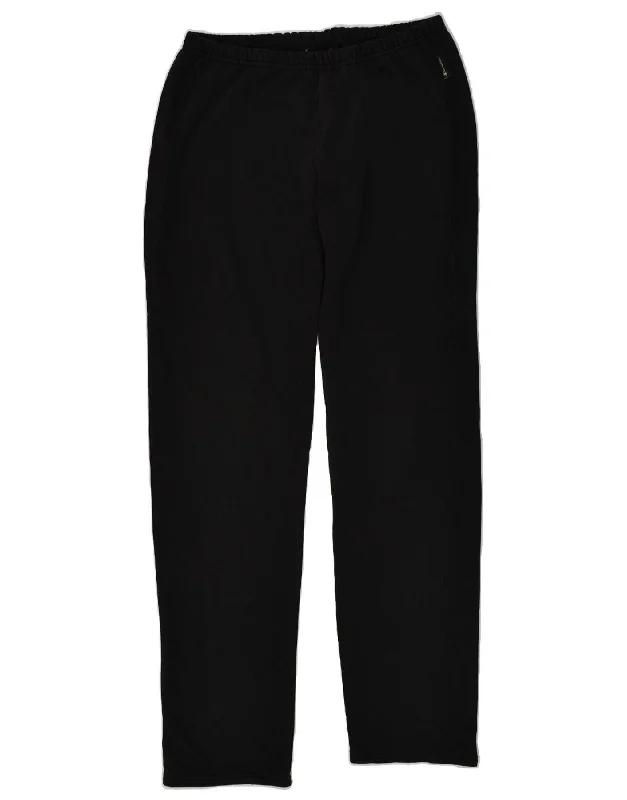 CHAMPION Womens Tracksuit Trousers UK 14 Medium Black