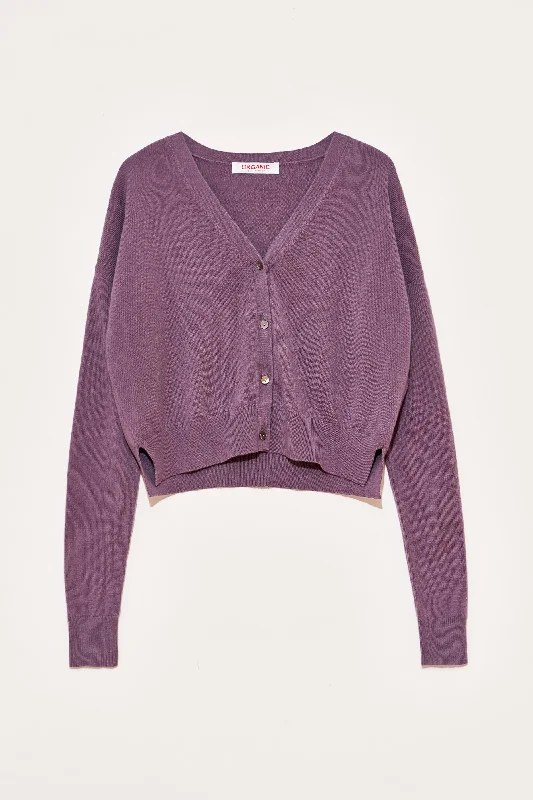 Cropped Cashmere Cardigan