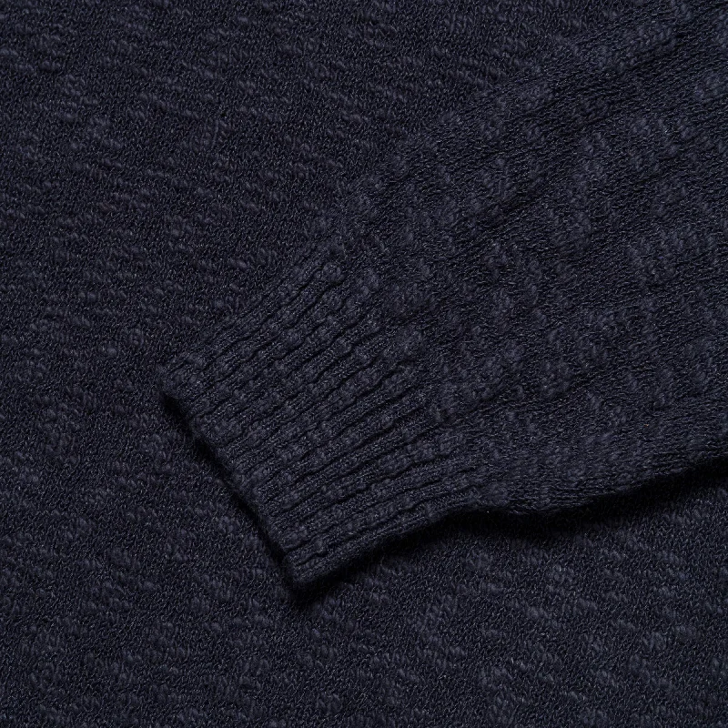 Crew Cotton Hemp 5G - Navy