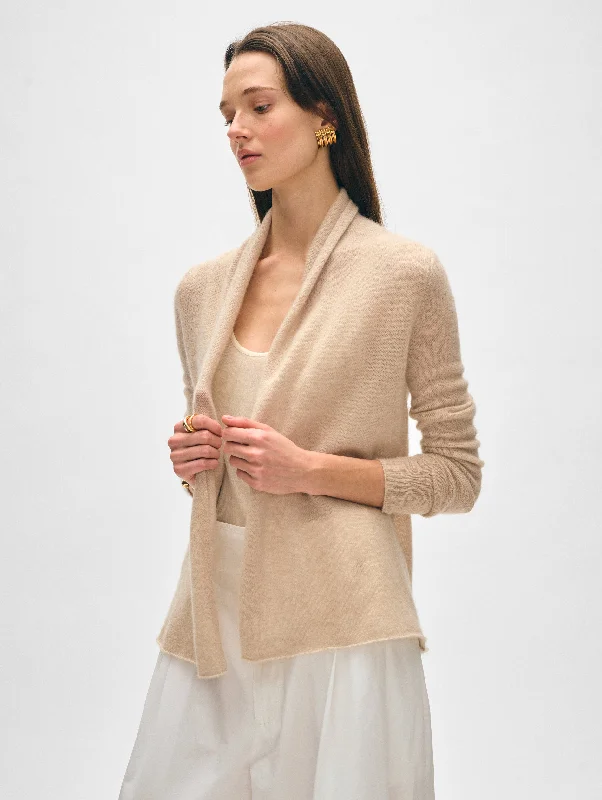 Essential Cashmere Mini Trapeze Cardigan