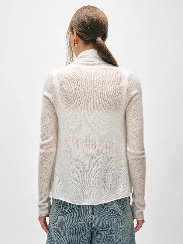 Essential Cashmere Mini Trapeze Cardigan