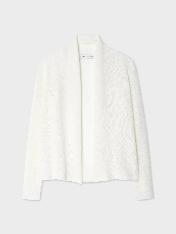 Essential Cashmere Mini Trapeze Cardigan