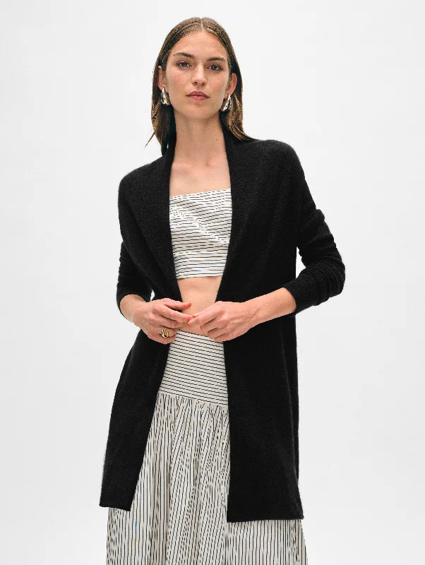 Essential Cashmere Trapeze Cardigan