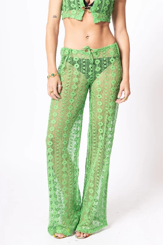 Jagger Green 70's Lace Crochet Co-Ord