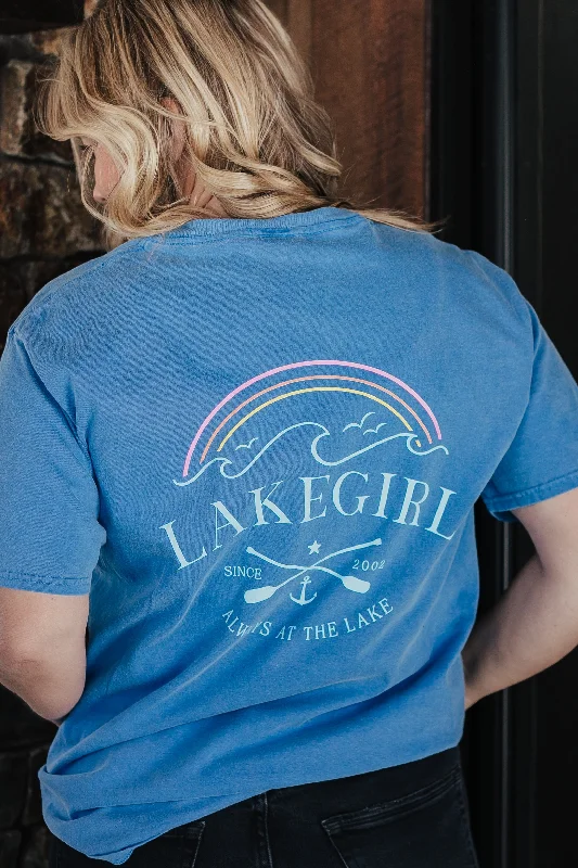 Lakegirl Ringspun Short Sleeve in Royal