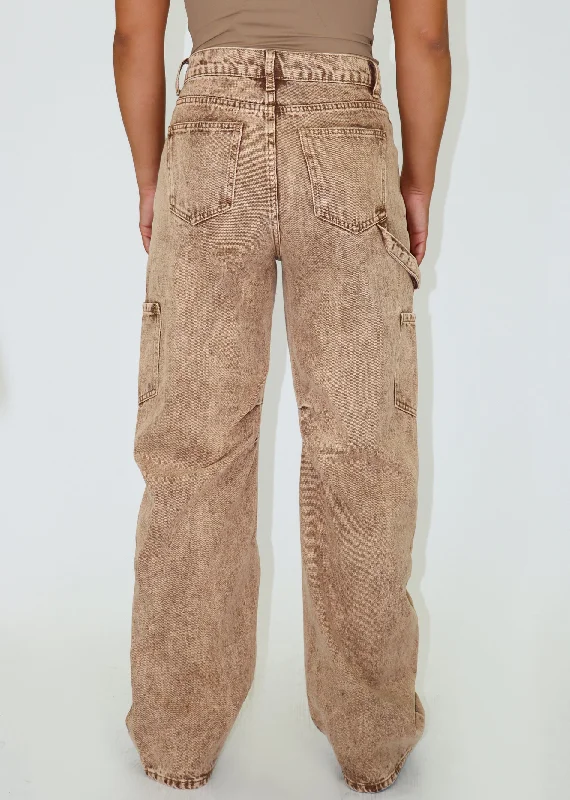 Lioness Miami Vice Jeans ★ Tan