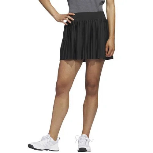 New Adidas Black Pleated 15"" Golf Skort MSP$85