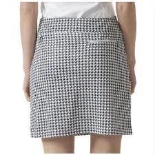 New Daily Sports Fay Houndstooth Black Skort 18"" MSP$117