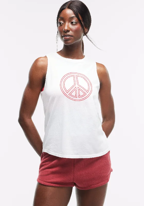 Peace Jade Muscle Tank